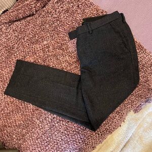 River Island Slim Wool Pant sz 32 in charcoal